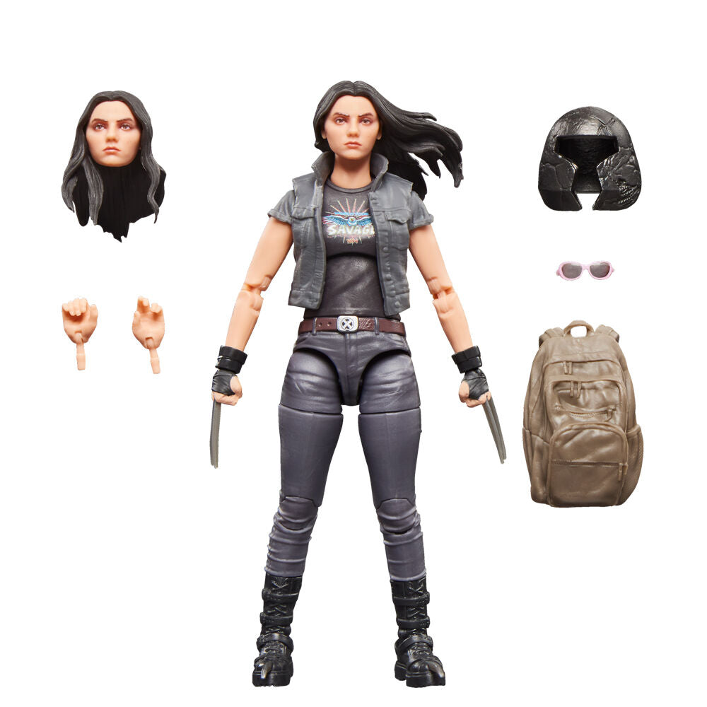 Figura articulada de X-23 Lobezno con garras - 3