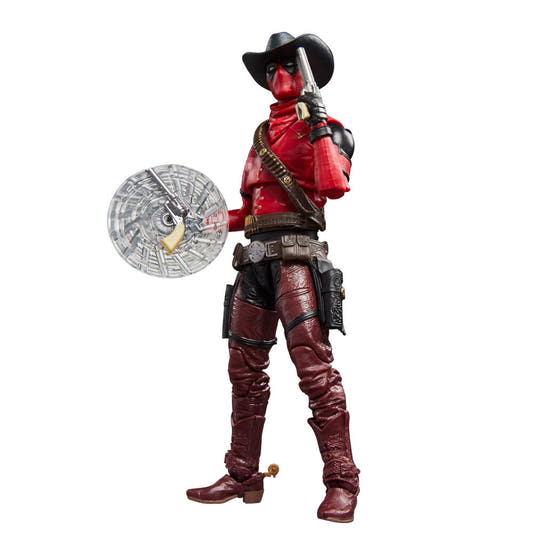 Figura articulada Cowboypool de Deadpool de 15 cm con sombrero y escudo - 4