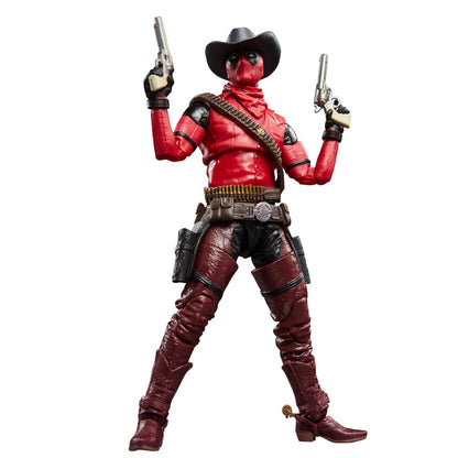 Figura articulada Cowboypool de Deadpool de 15 cm con sombrero y escudo - 5