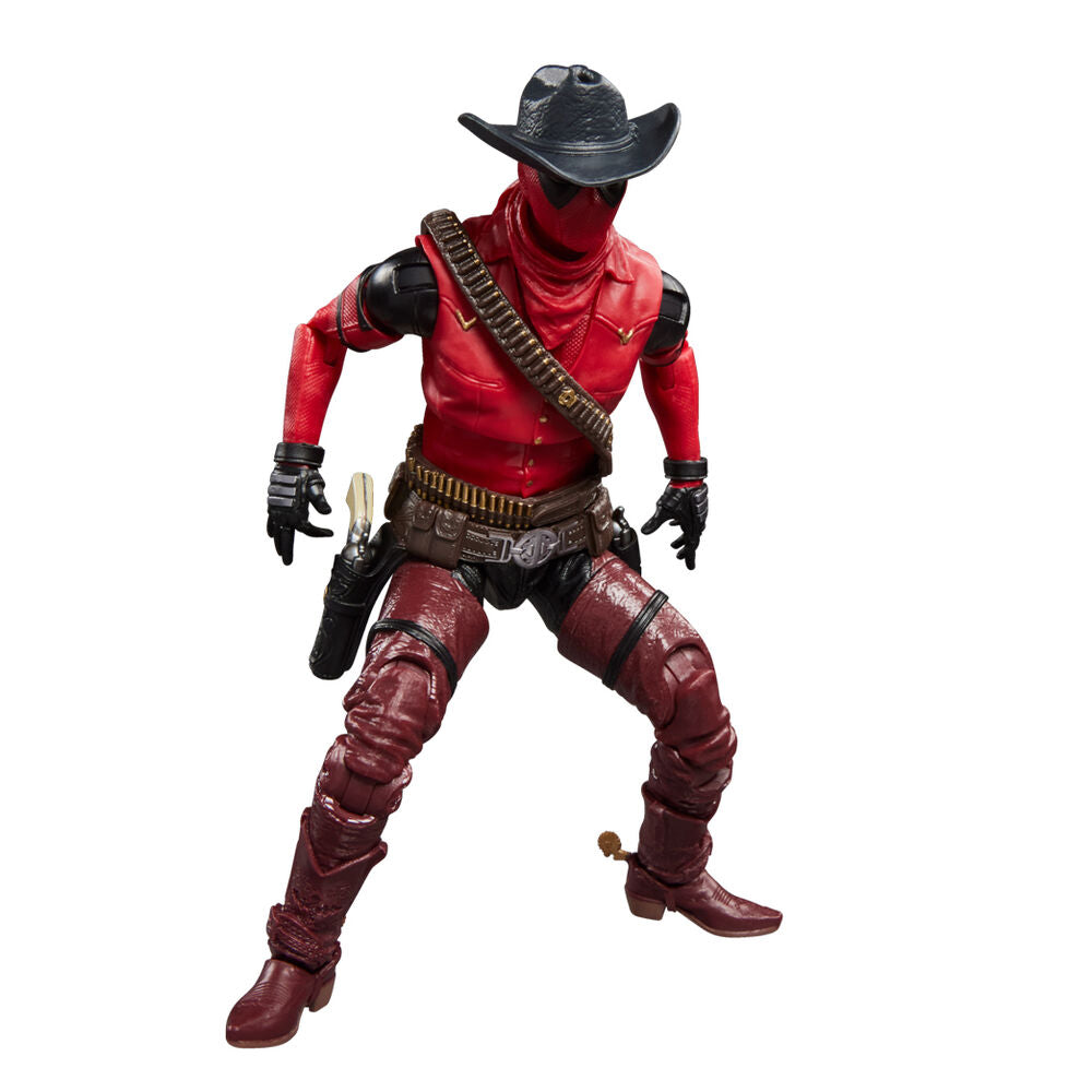 Figura articulada Cowboypool de Deadpool de 15 cm con sombrero y escudo - 6
