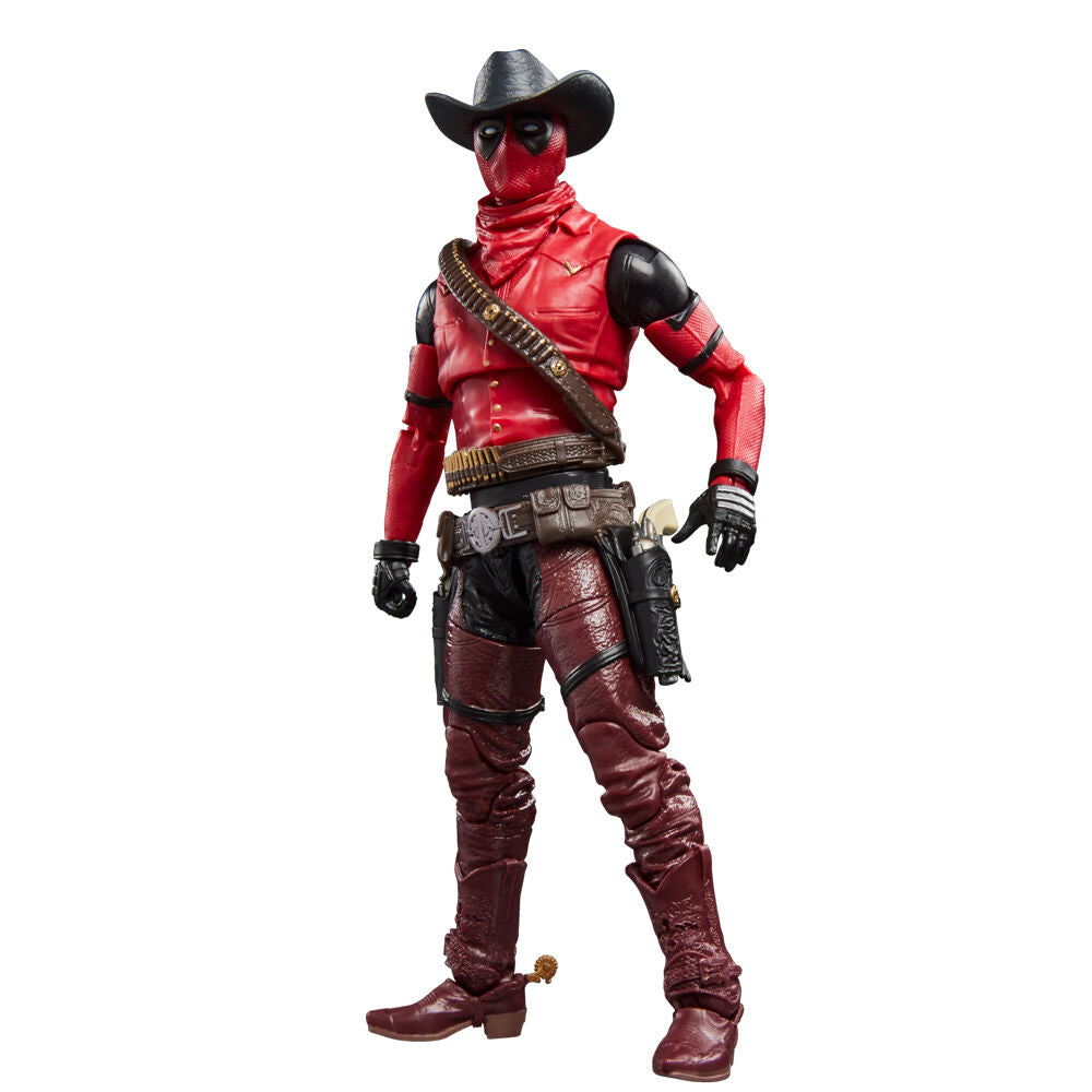 Figura articulada Cowboypool de Deadpool de 15 cm con sombrero y escudo - 7