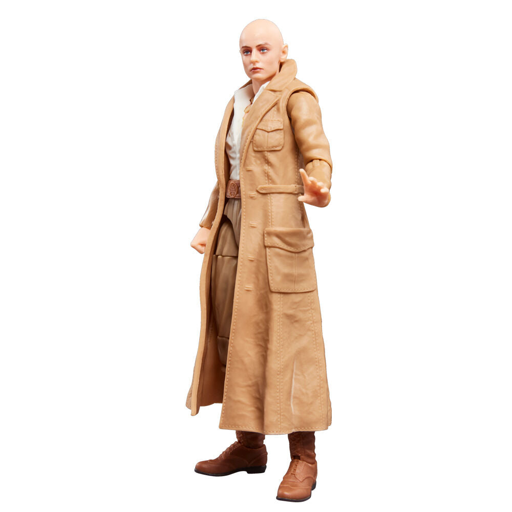 Figura articulada de Cassandra Nova Marvel Legends con abrigo beige