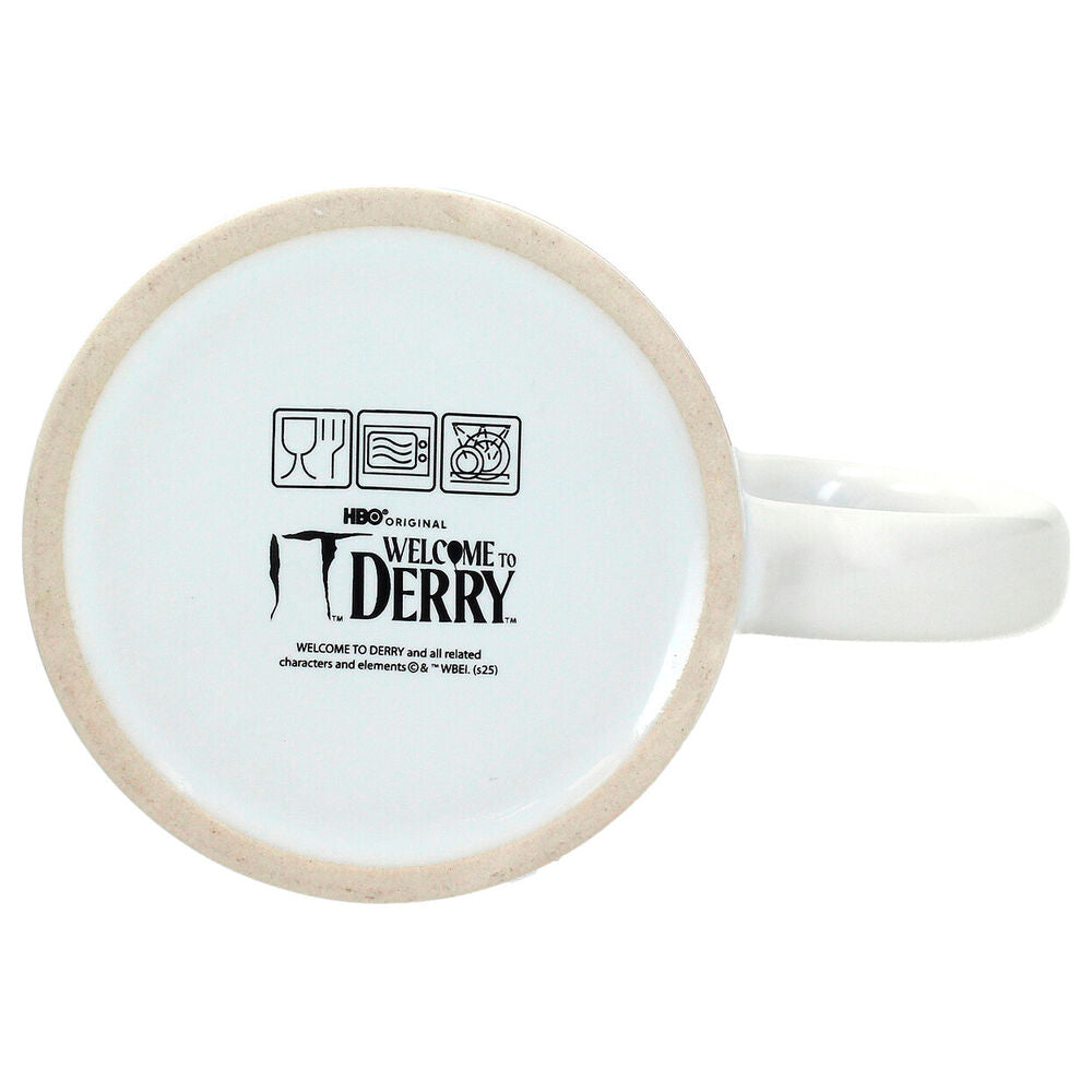 Taza de cerámica IT Welcome to Derry con diseño de circo y globo rojo - 3