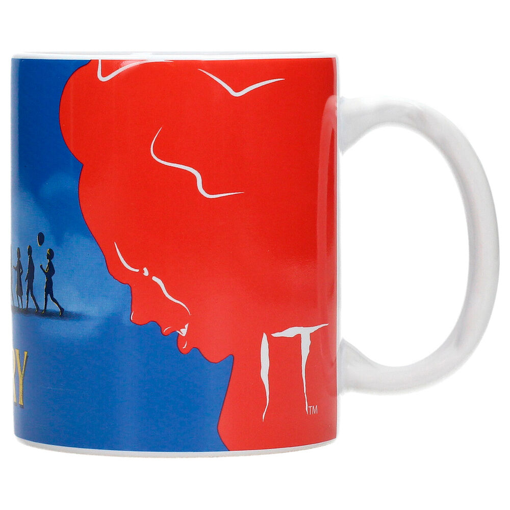 Taza de cerámica IT Welcome to Derry con diseño de circo y globo rojo - 5