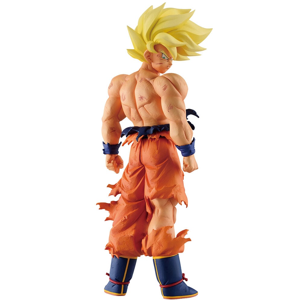 Figura Ichibansho de Son Goku Super Saiyan con uniforme naranja