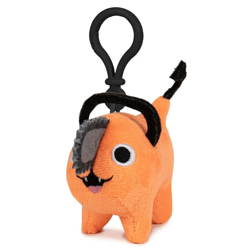 Llavero de peluche Pochita de Chainsaw Man naranja
