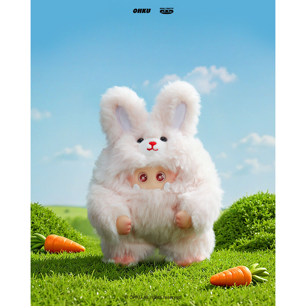 Muñecos sorpresa OHKU Giggle Monster Bosque Peludo con anilla - 6