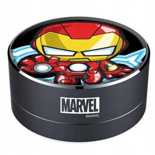 Altavoz portátil inalámbrico Iron Man Marvel negro