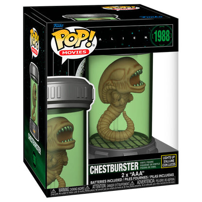 Figura Funko POP Premium Alien Xenomorph en cápsula cilíndrica - 3