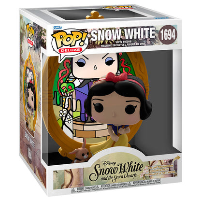 Figura Funko POP! Deluxe de Blancanieves con la Reina Malvada en una escena de vidriera - 2