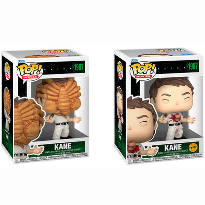Figuras Funko POP! de Kane de Alien en sus cajas, con versión Chase