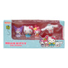 Blíster COMANSI con cuatro figuras de Hello Kitty and Friends