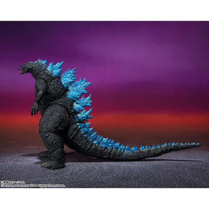 Figura articulada Godzilla 2024 de 16 cm con placas dorsales azules - 8
