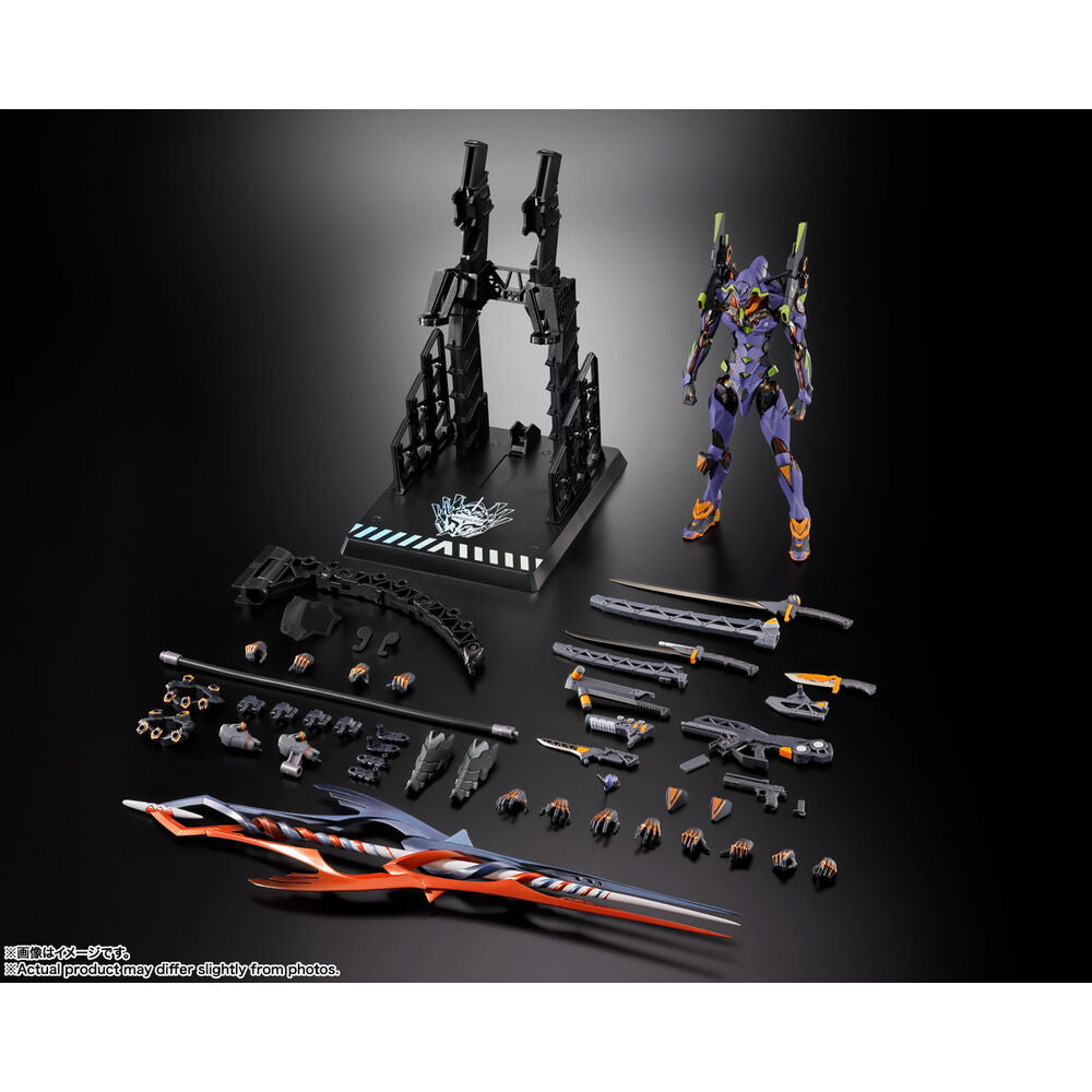 Figura articulada Build Eva Test Type-01 30th de Evangelion con la Lanza de Gaius - 6