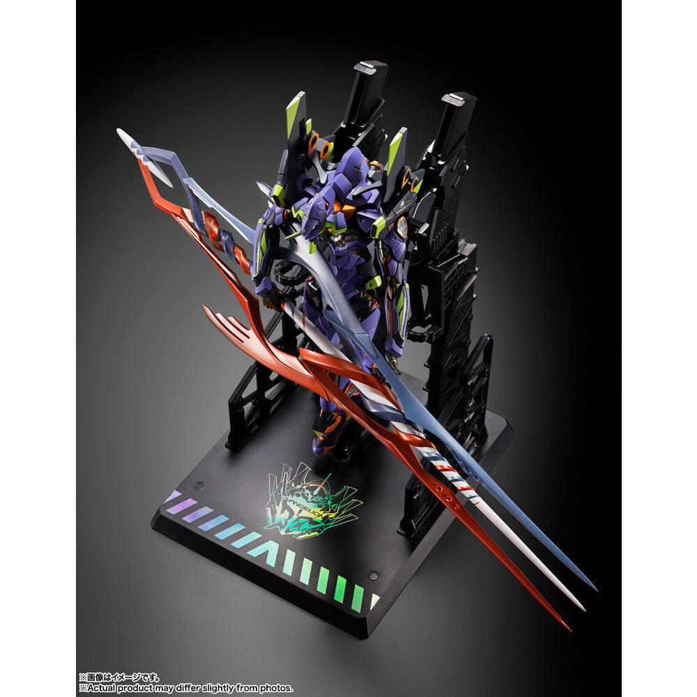 Figura articulada Build Eva Test Type-01 30th de Evangelion con la Lanza de Gaius - 8