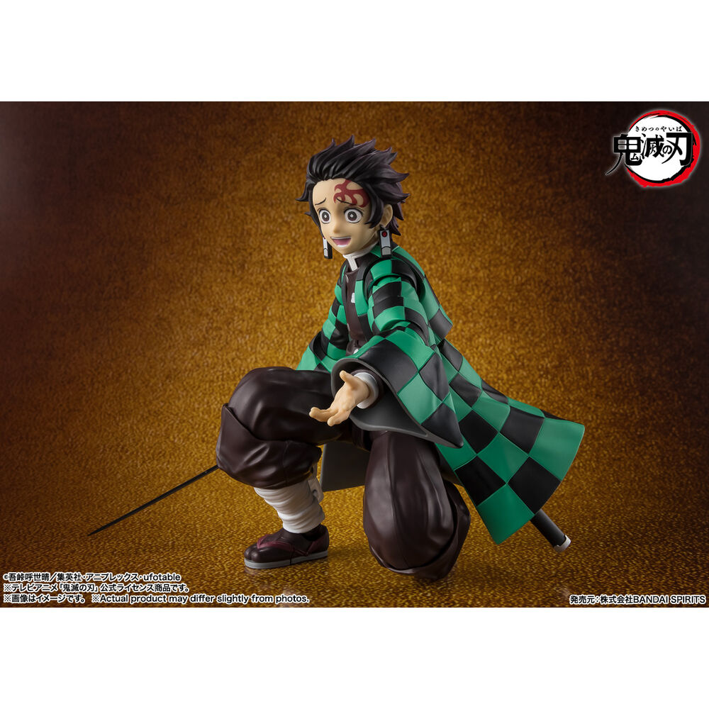 Figura articulada S.H. Figuarts de Tanjiro Kamado con espada - 3