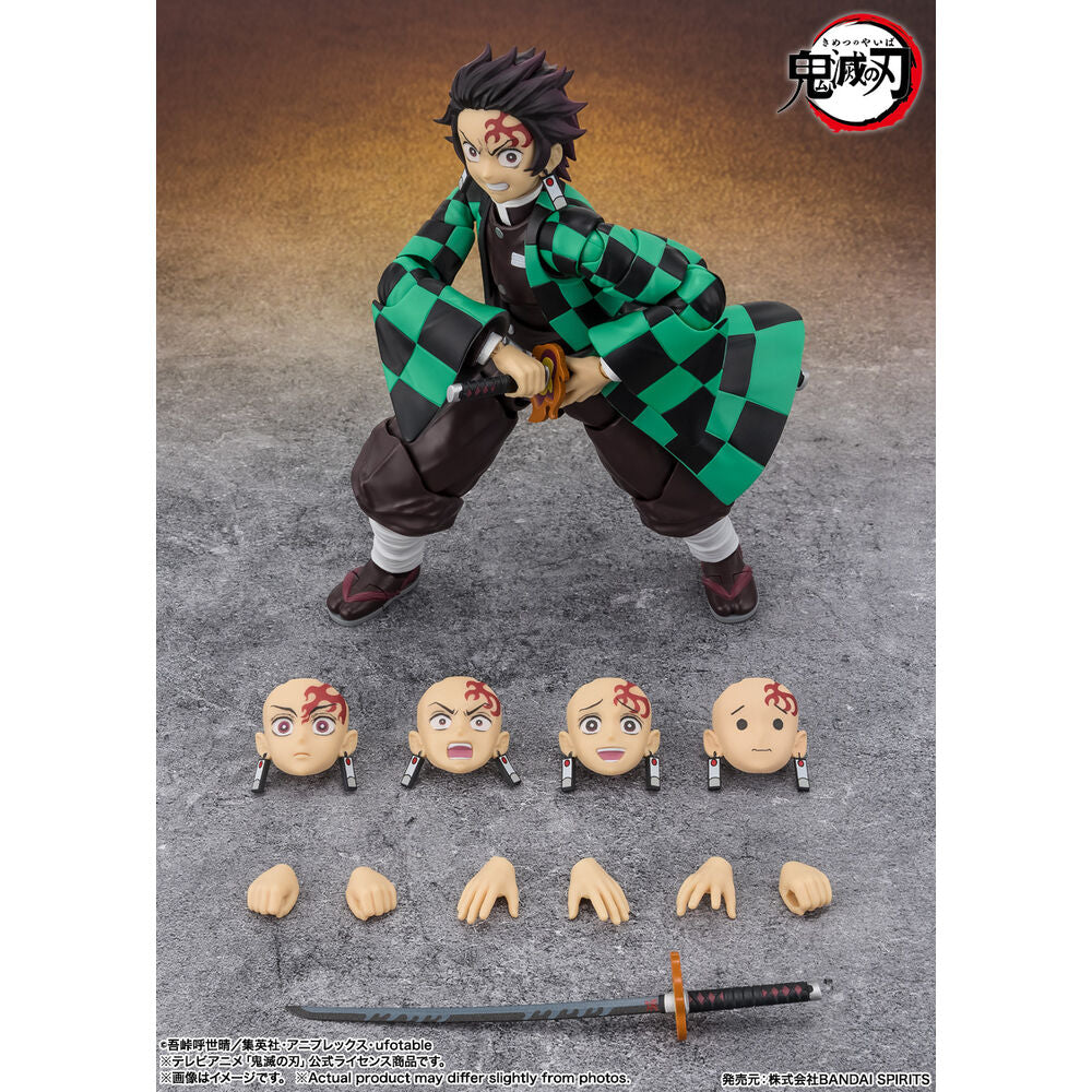 Figura articulada S.H. Figuarts de Tanjiro Kamado con espada - 2