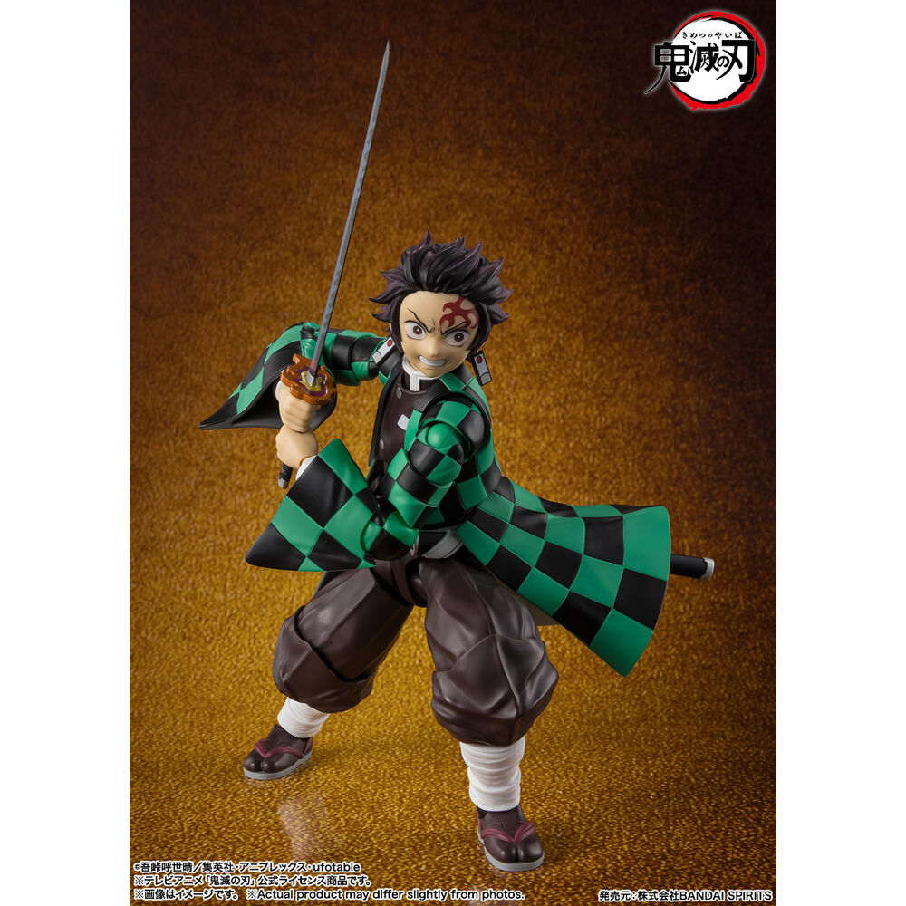 Figura articulada S.H. Figuarts de Tanjiro Kamado con espada - 6