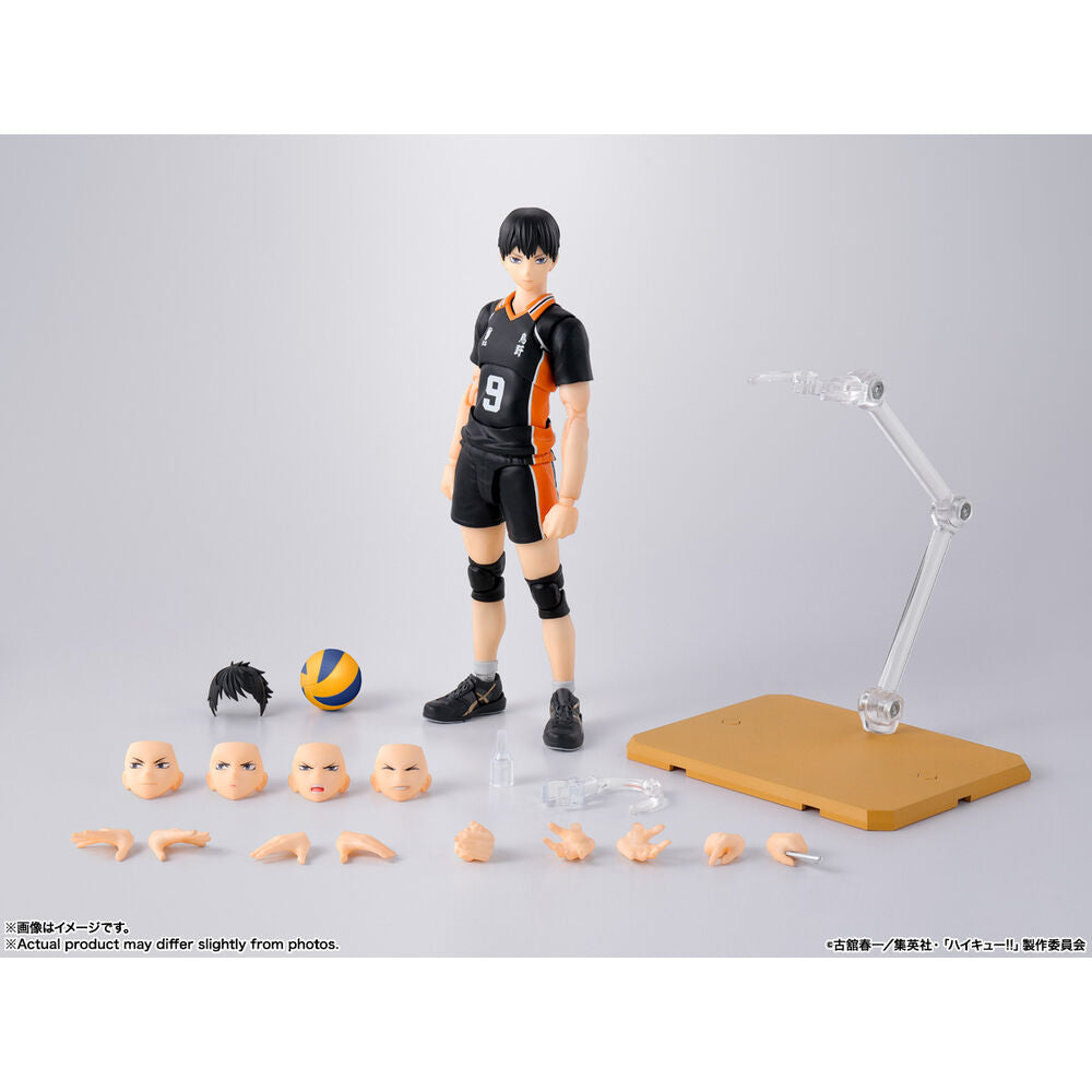 Figura articulada S.H.Figuarts de Tobio Kageyama con uniforme de voleibol - 8