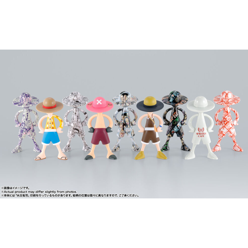 Figuras sorpresa de Monkey D. Luffy de One Piece Archive of Adventure Vol. 2