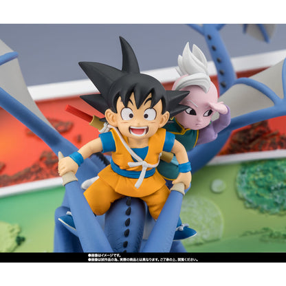 Figura Figuarts ZERO de Son Goku y Supreme Kai sobre un dragón azul - 5