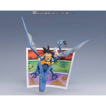 Figura Figuarts ZERO de Son Goku y Supreme Kai sobre un dragón azul - 6