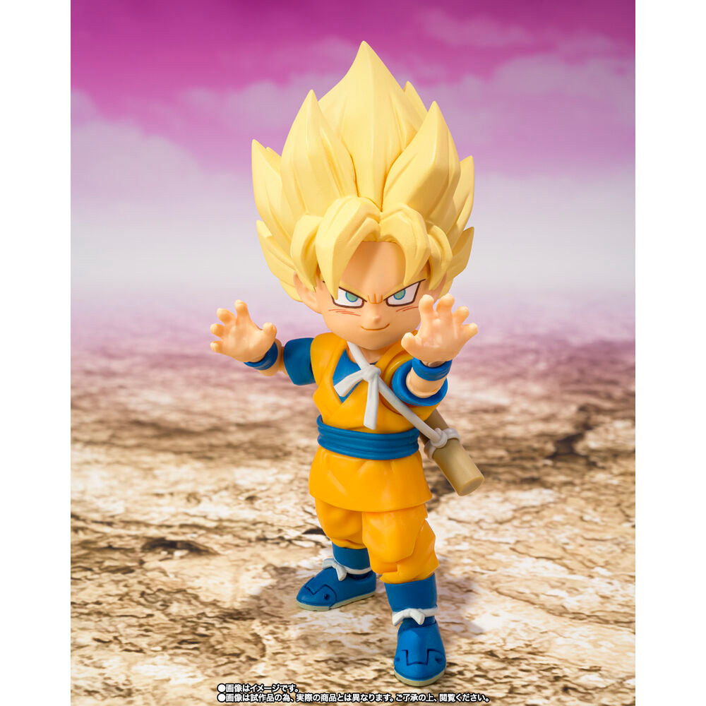 Figura articulada de Son Goku Super Saiyan de Dragon Ball DAIMA - 3