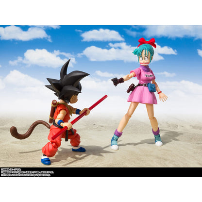 Figura articulada S.H.Figuarts de Bulma con vestido rosa - 7
