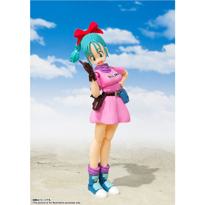 Figura articulada S.H.Figuarts de Bulma con vestido rosa - 6