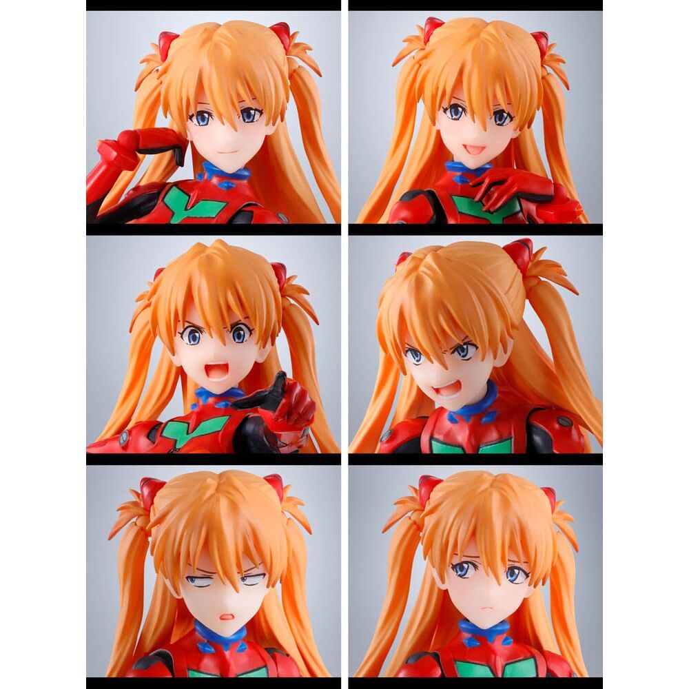 Figura articulada S.H.Figuarts de Asuka Shikinami Langley con traje rojo - 4