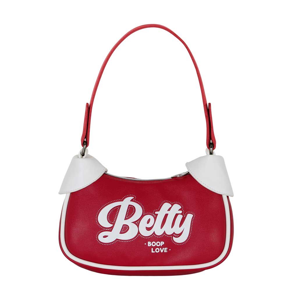 Bolso rojo y blanco de Betty Boop con asa superior - 2