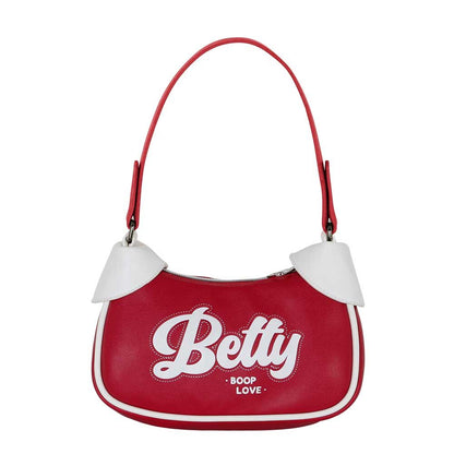 Bolso rojo y blanco de Betty Boop con asa superior - 2