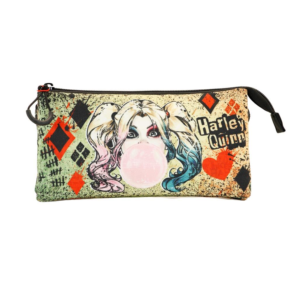 Portatodo triple Harley Quinn Mad Love de DC Comics - 2