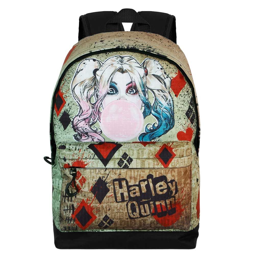Mochila Harley Quinn Mad Love de DC Comics con estampado de naipes - 4