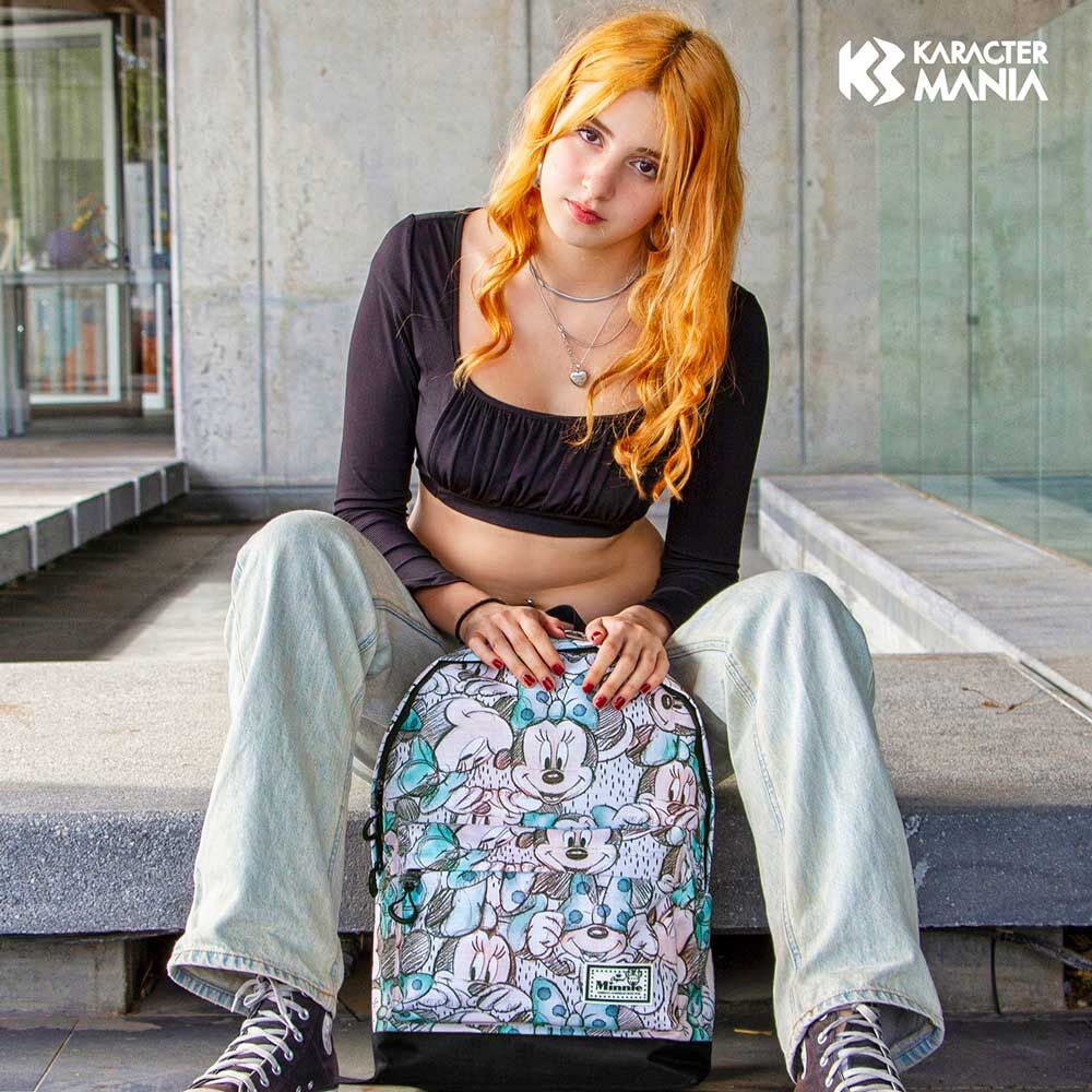Mochila Disney Minnie Drawing con estampado de Minnie Mouse - 4