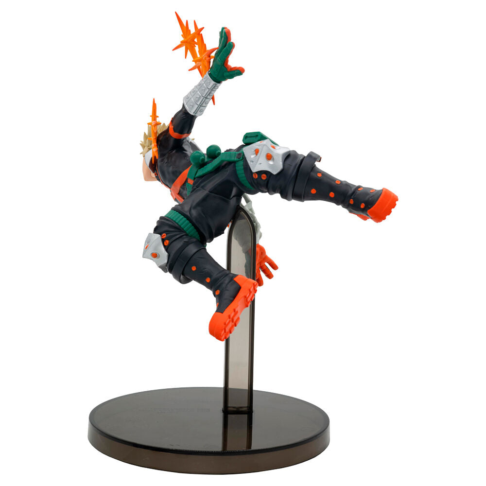 Figura de Bakugo de My Hero Academia en pose de acción con efectos de explosión - 4