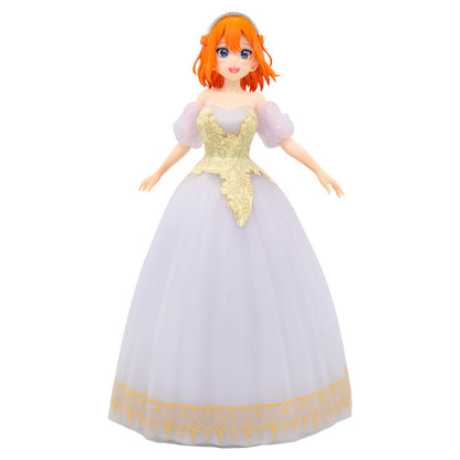 Figura Banpresto de Yotsuba Nakano con vestido blanco y lila