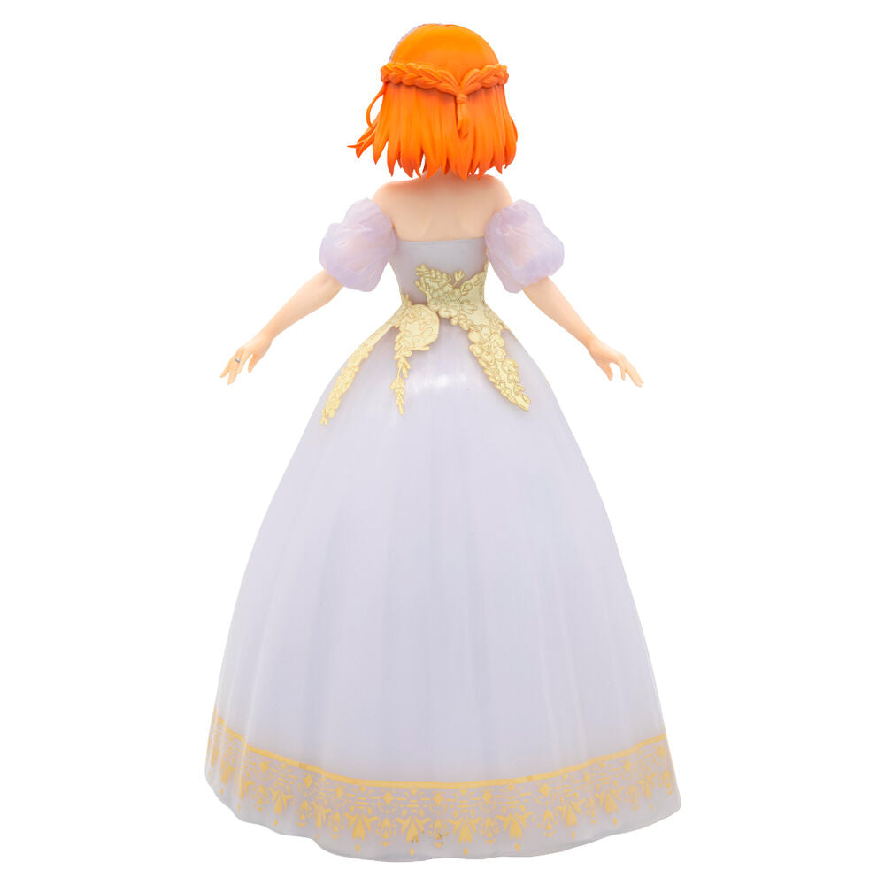 Figura Banpresto de Yotsuba Nakano con vestido blanco y lila - 4