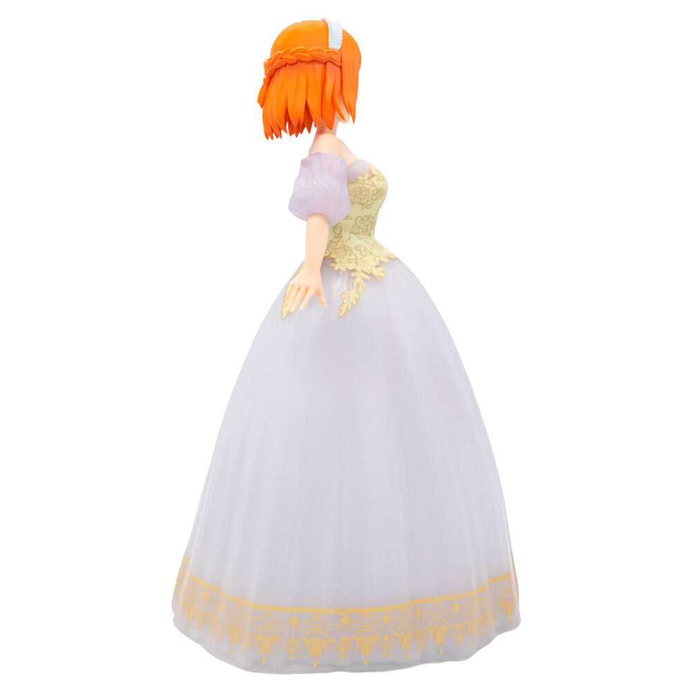Figura Banpresto de Yotsuba Nakano con vestido blanco y lila - 5