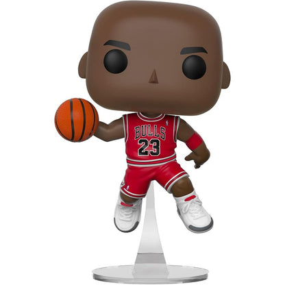 Figura Funko POP! de Michael Jordan con uniforme de los Bulls y balón