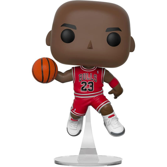 Figura Funko POP! de Michael Jordan con uniforme de los Bulls y balón