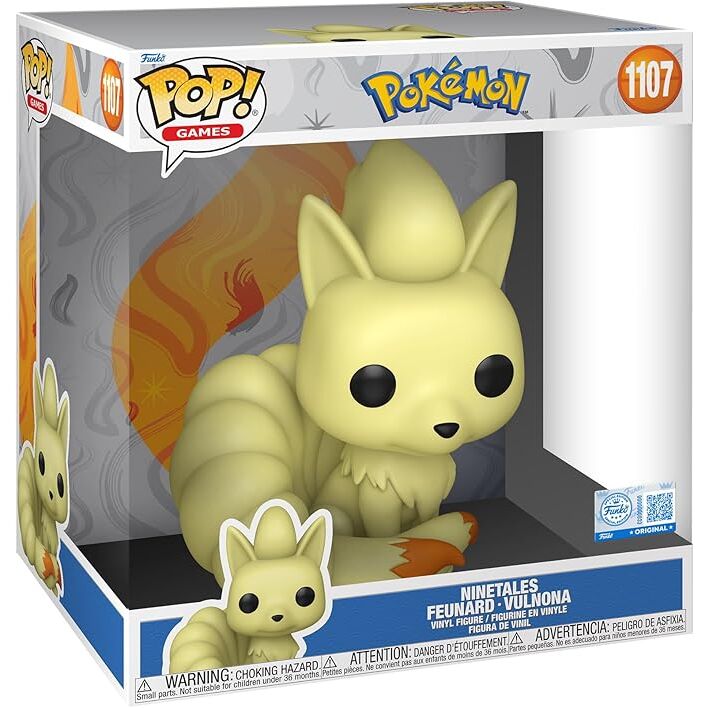 Figura FUNKO POP Jumbo Pokémon Ninetales Exclusive 1107