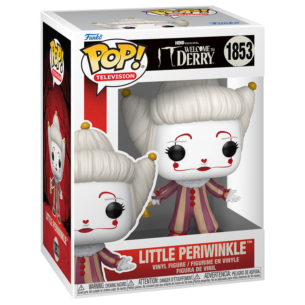 Figura Funko POP! Little Periwinkle con traje de payaso a rayas - 2