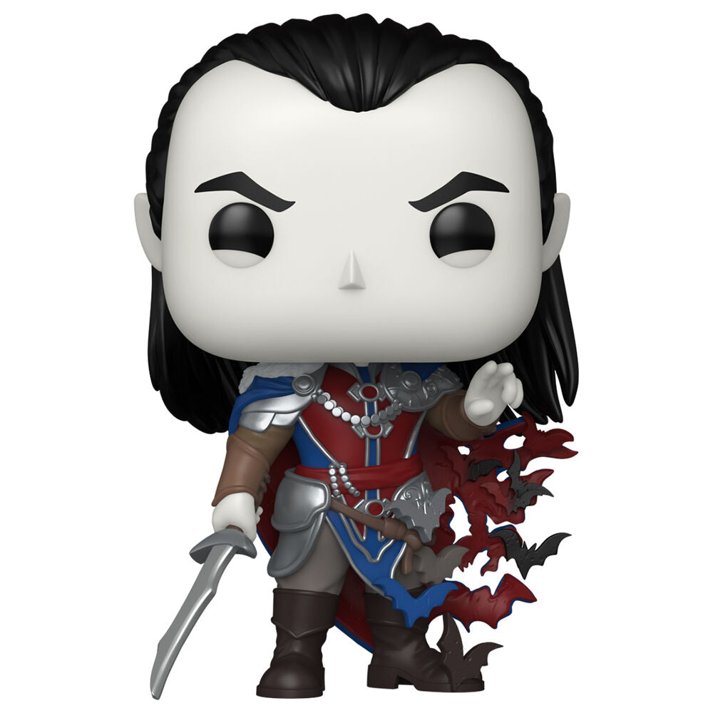 Figura Funko POP! de Strahd Shapechanger con espada y murciélagos