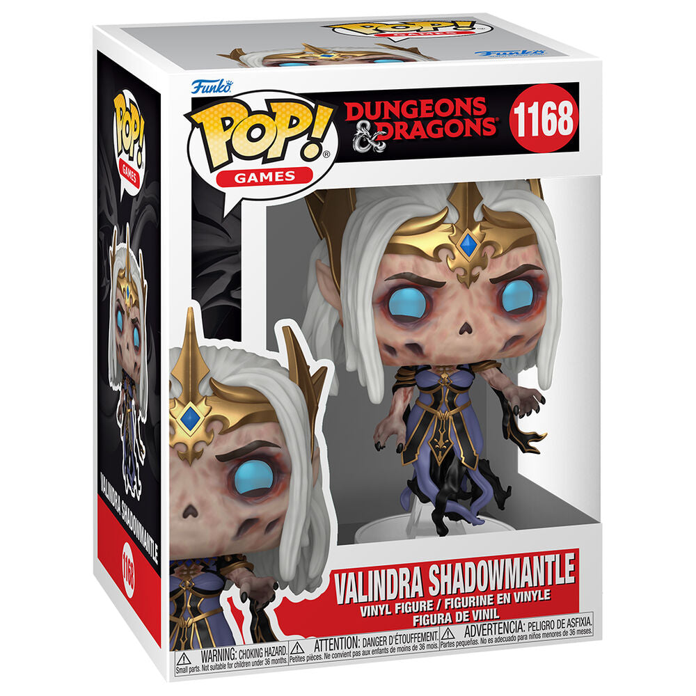 Figura Funko POP! de Valindra Shadowmantle con corona dorada y ojos azules - 2