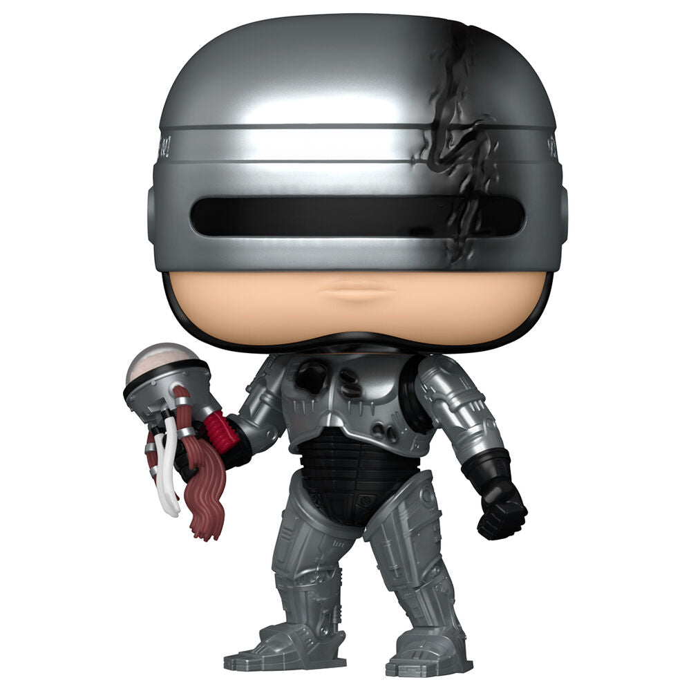 Figura Funko POP! de RoboCop 2 en caja, con armadura plateada - 4