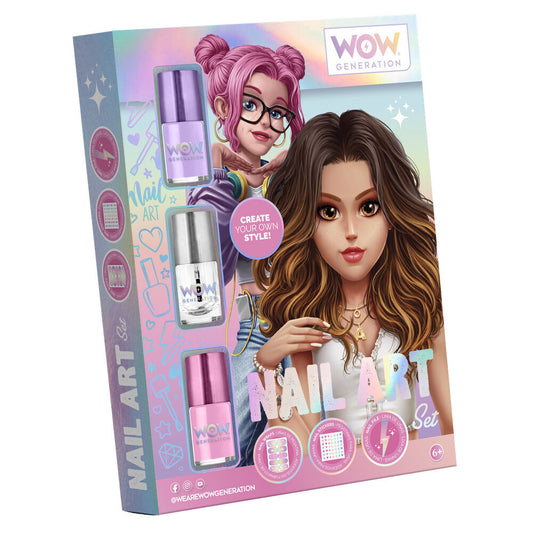Set WOW Generation de tres esmaltes para nail art