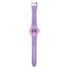 Reloj analógico morado de Kuromi Hello Kitty