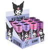 Linterna LED Kuromi de aluminio en colores rosa y morado
