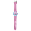 Reloj analógico rosa y azul de Stitch Disney
